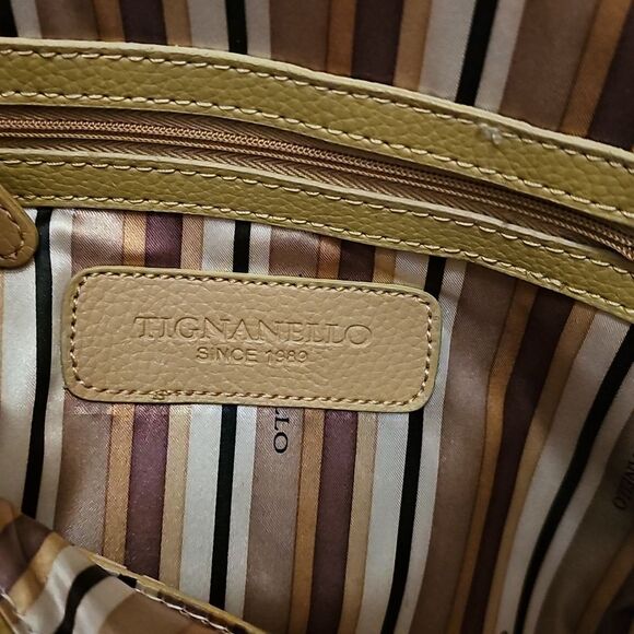 Backpack Bag By Tignanello Leather Tan main image 8